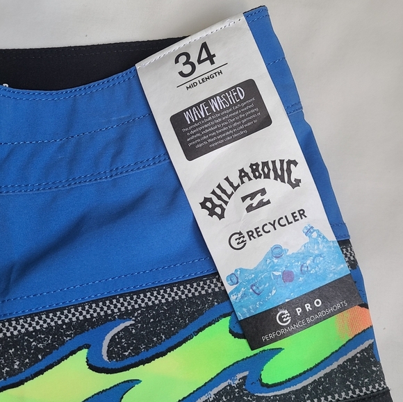 Billabong Wave Washed Board Shorts - Picture 3 of 8